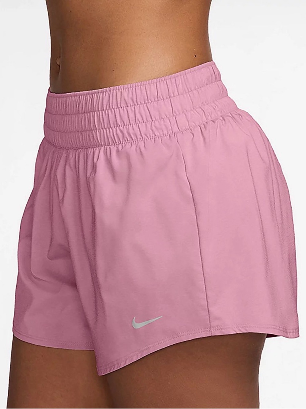 Nike Women’s Pink Training Shorts - Picture 3 of 5